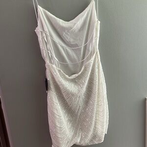 Windsor Large Homecoming Dress White